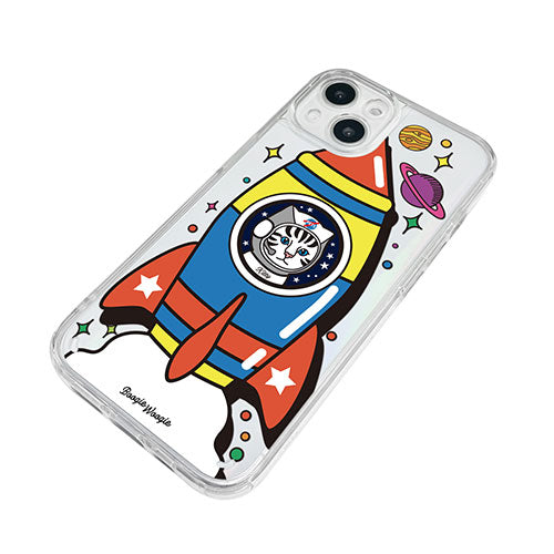 BOOGIE WOOGIE ブギウギ オーロラケース for iPhone 13 Kitty Rocket BW21999i13
