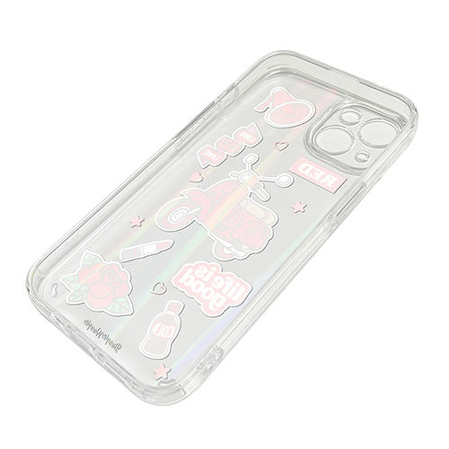 BOOGIE WOOGIE ブギウギ オーロラケース for iPhone 13 Red BW22000i13RD