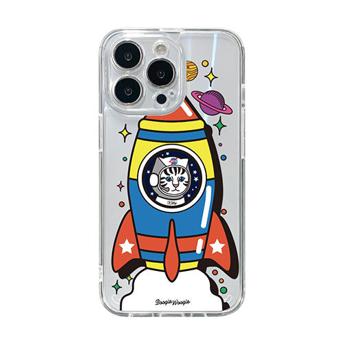 BOOGIE WOOGIE ブギウギ オーロラケース for iPhone 13 Pro Kitty Rocket BW22007i13P