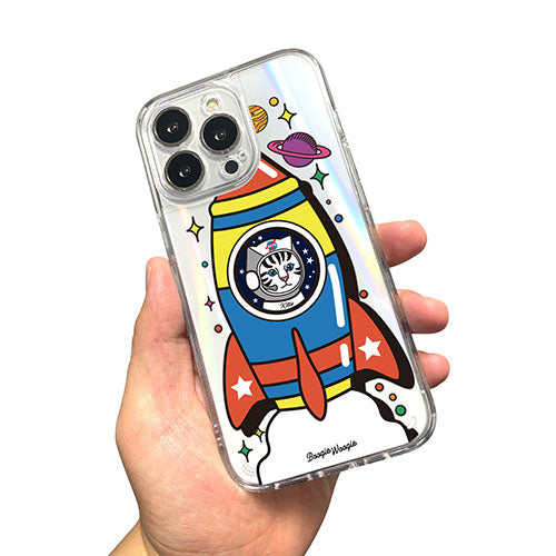 BOOGIE WOOGIE ブギウギ オーロラケース for iPhone 13 Pro Kitty Rocket BW22007i13P
