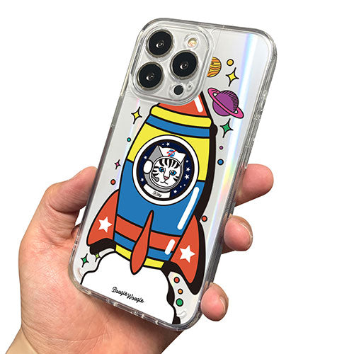 BOOGIE WOOGIE ブギウギ オーロラケース for iPhone 13 Pro Kitty Rocket BW22007i13P