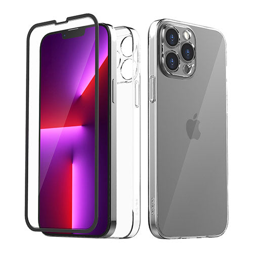 araree core Nukin 360 フルカバー for iPhone 13 Pro Max クリア AR22147i13PM