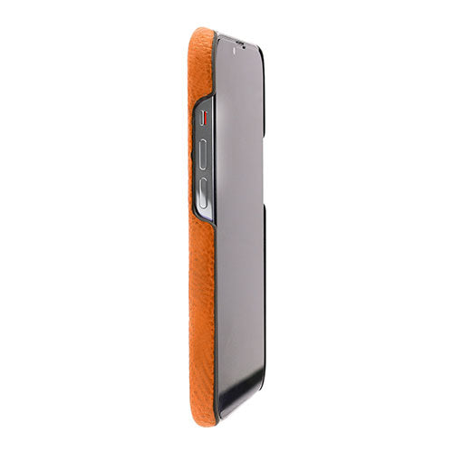 abbi SIGNATURE PIERROT LUX ピエロラックス イタリアンレザーバックカバー for iPhone 13 タン ABS22312i13
