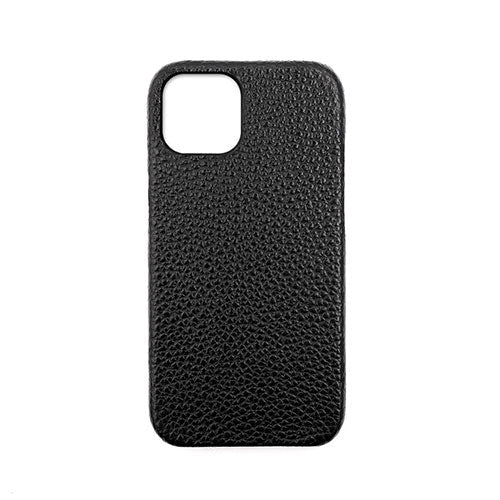 abbi SIGNATURE BELUGA ベルーガ イタリアンレザーバックカバー for iPhone 13 ブラック ABS22313i13