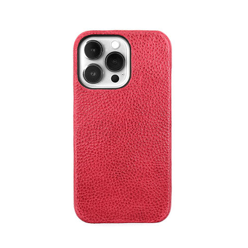 abbi SIGNATURE PIERROT LUX ピエロラックス イタリアンレザーバックカバー for iPhone 13 Pro レッド ABS22316i13P