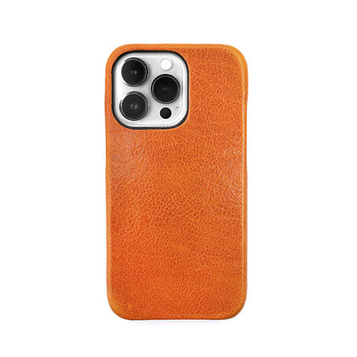 abbi SIGNATURE PIERROT LUX ピエロラックス イタリアンレザーバックカバー for iPhone 13 Pro タン ABS22318i13P
