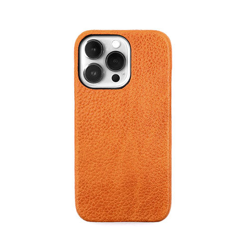 abbi SIGNATURE BELUGA ベルーガ イタリアンレザーバックカバー for iPhone 13 Pro タン ABS22320i13P