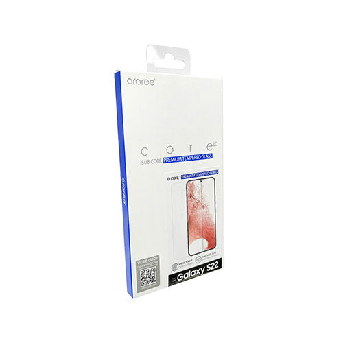 araree Galaxy S22 液晶保護ガラスフィルム iD CORE クリア AR22440S22
