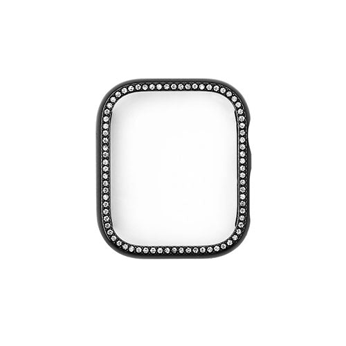 WEARPLANET ラインストーンケース for Apple Watch 41mm ブラック WP23111AWBK