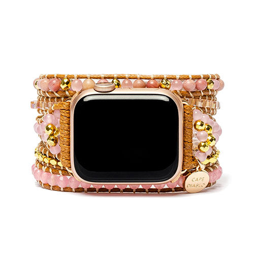 CAPE DIABLO Apple Watch用バンド ゴールデンローズクオーツ for Apple Watch 38-45mm Sサイズ CD23473AW