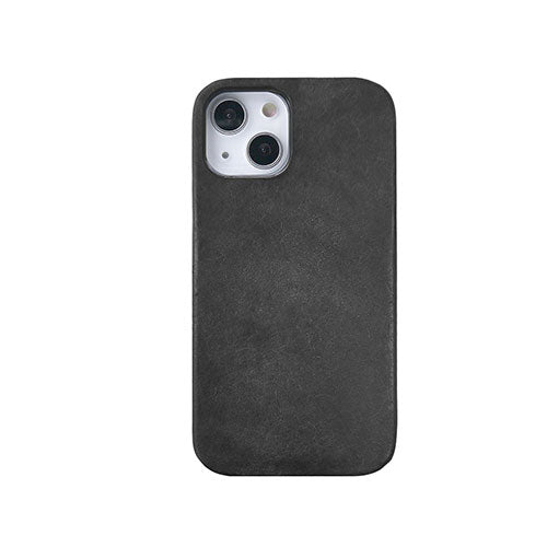 abbi SIGNATURE MARGOTイタリアンレザーバックカバー for iPhone 14 ブラック 背面カバー型 ABS24044i14BK