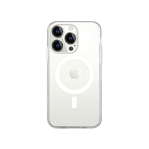 abbi FRIENDS MagSafe対応クリアケース for iPhone 14 Pro クリア 背面カバー型 ABF24212i14P