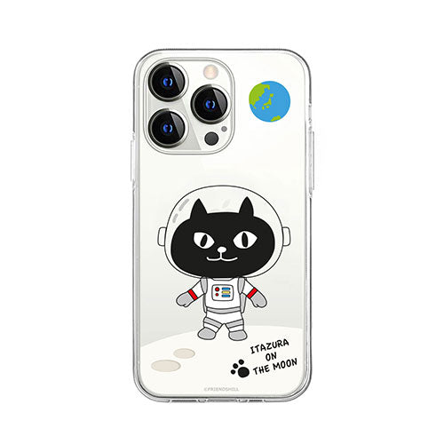 abbi FRIENDS 公式ライセンス品 ネコマンジュウソフトクリアケース for iPhone 14 Pro Max キャットウォーク オン ザ ムーン 背面カバー型 ABF24259i14PM