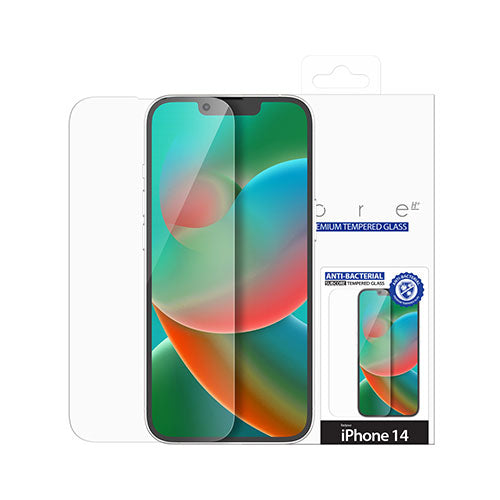 araree 抗菌強化ガラスフィルム SUBCORE for iPhone 14 クリア  AR24677i14
