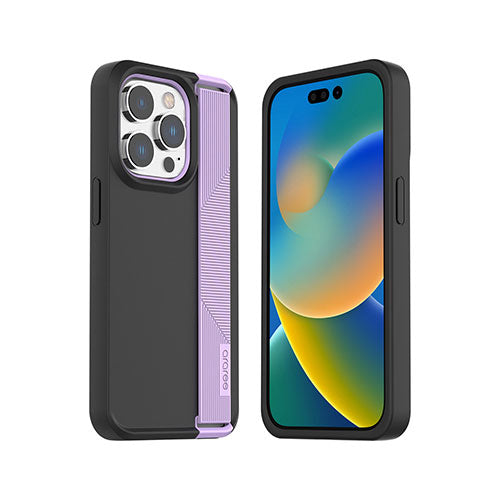 araree ハンドストラップケース BOAT for iPhone 14 Pro ライトパープル 背面カバー型 AR24684i14PPL