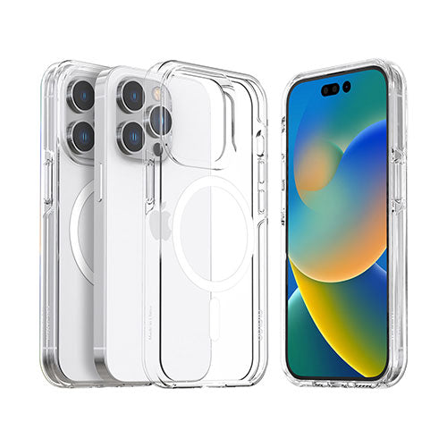 araree MagSafe対応クリアケース DUPLE for iPhone 14 Pro クリア 背面カバー型 AR24686i14P