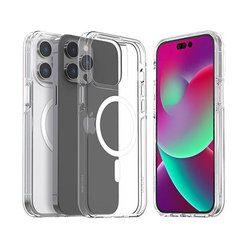 araree MagSafe対応クリアケース DUPLE for iPhone 14 Pro Max クリア 背面カバー型 AR24705i14PM