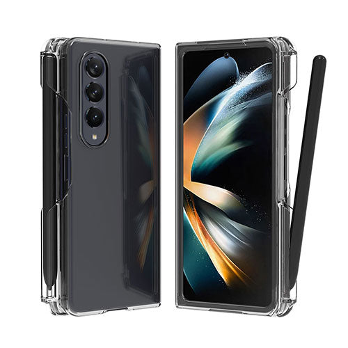 araree Galaxy Z Fold 4 ペンホルダー付き Nukin P クリア AR24764GZFD3