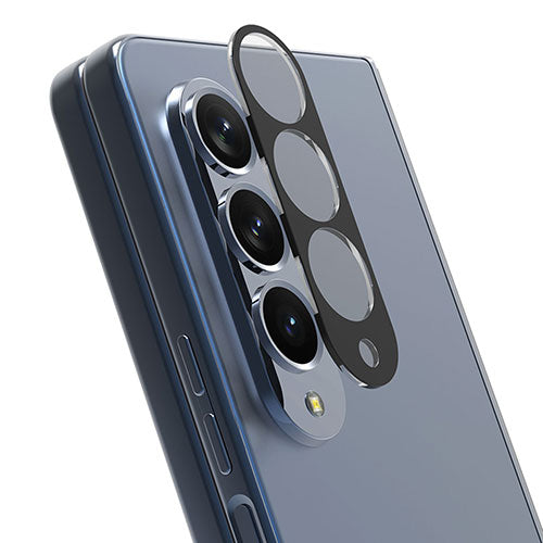 araree Galaxy Z Fold 4 C-SUB Core カメラ専用強化ガラスフィルム(2枚入り)ブラック AR24771GZFD3