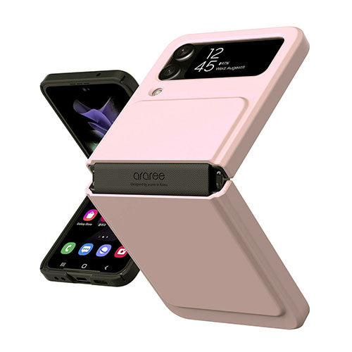 araree Galaxy Z Flip 4 Aero Flex ベビーピンク AR24778GZFP3PK