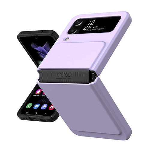 araree Galaxy Z Flip 4 Aero Flex ライラックパープル AR24779GZFP3PL