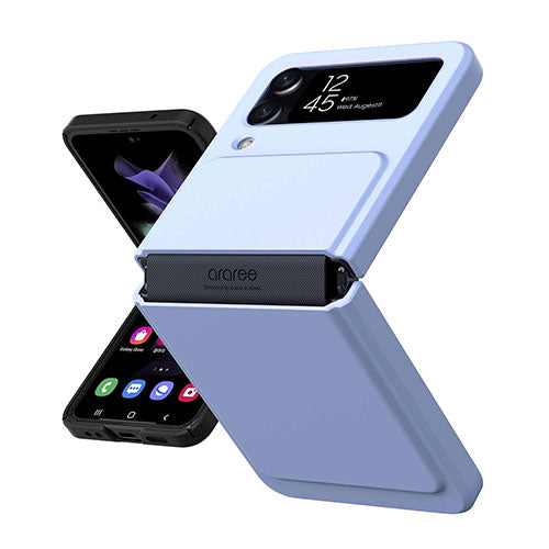 araree Galaxy Z Flip 4 Aero Flex アクアブルー AR24780GZFP3BL