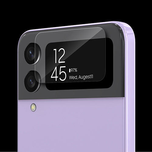 araree Galaxy Z Flip 4 CORE カバーディスプレイ用強化ガラスフィルム クリア AR24790GZFP3