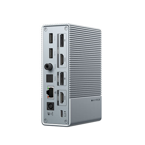 Hyper HyperDrive GEN2 15-in-1 USB-C ドッキングステーション (150W DCアダプタ付き) HP-HDG215