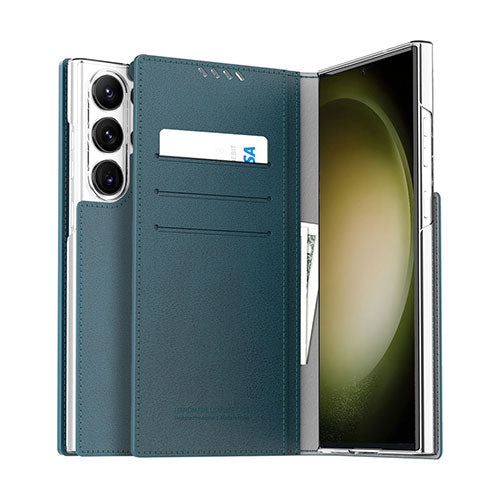 araree アラリー Galaxy S23 Ultra Mustang Diary アッシュブルー AR25107S23U