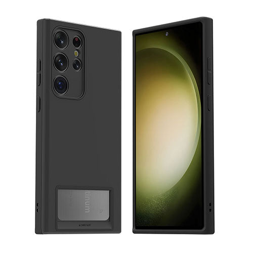 araree アラリー Galaxy S23 Ultra カードスロット付きAir Slot ブラック AR25108S23U