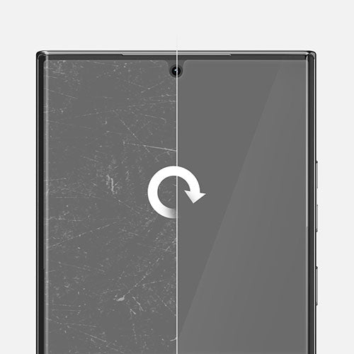 araree アラリー Galaxy S23 Ultra 全画面保護フィルム Pure Diamond (2枚入り)  クリア AR25112S23U