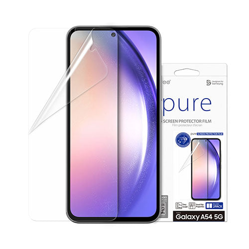 araree Galaxy A54 全画面保護フィルム Pure (2枚入り) クリア AR25187A54