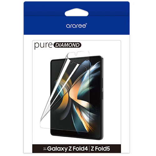 araree PURE DIAMOND 全画面保護フィルム Galaxy Z Fold 5 (2枚入り) AR25275GZFD5