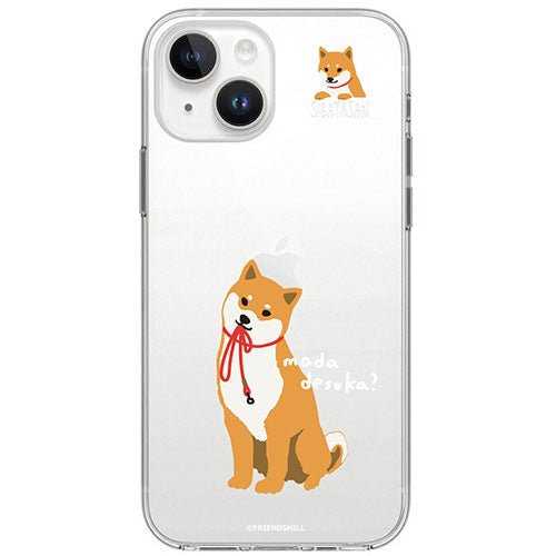 abbi FRIENDS アビィフレンズ 公式ライセンス品 しばたさんソフトクリアケース for iPhone 15 お散歩まだですか ABF25348i15