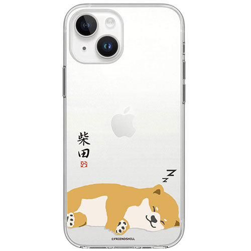 abbi FRIENDS アビィフレンズ 公式ライセンス品 しばたさんソフトクリアケース for iPhone 15 昼寝 ABF25352i15
