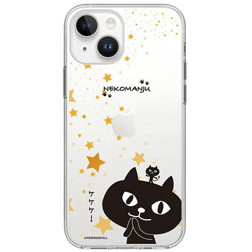 abbi FRIENDS アビィフレンズ 公式ライセンス品 ネコマンジュウソフトクリアケース for iPhone 15 星に願いを ABF25358i15