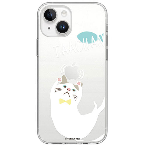 abbi FRIENDS アビィフレンズ 公式ライセンス品 ターチャンソフトクリアケース for iPhone 15 魚とターチャン ABF25364i15