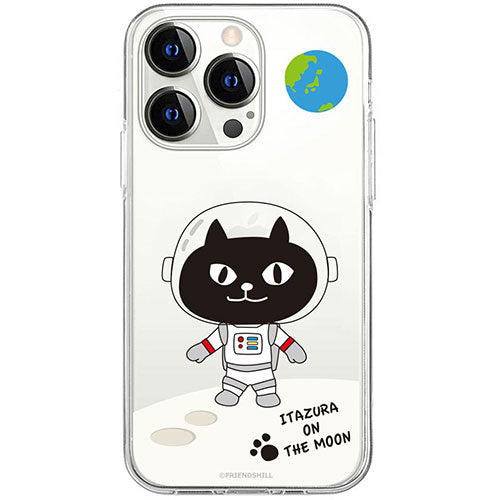 abbi FRIENDS アビィフレンズ 公式ライセンス品 ネコマンジュウソフトクリアケース for iPhone 15 Pro キャットウォーク オン ザ ムーン ABF25389i15PR