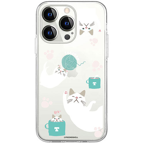 abbi FRIENDS アビィフレンズ 公式ライセンス品 ターチャンソフトクリアケース for iPhone 15 Pro 遊び ABF25396i15PR