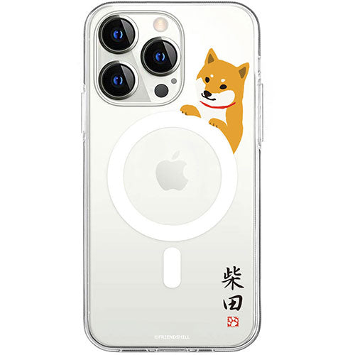 abbi FRIENDS アビィフレンズ 公式ライセンス品 しばたさんMagSafe対応クリアケース for iPhone 15 Pro Max 柵の向こう ABF25406i15PM