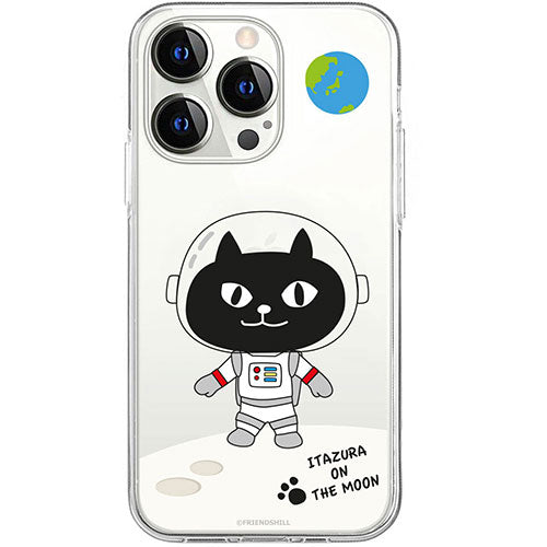 abbi FRIENDS アビィフレンズ 公式ライセンス品 ネコマンジュウソフトクリアケース for iPhone 15 Pro Max キャットウォーク オン ザ ムーン ABF25409i15PM