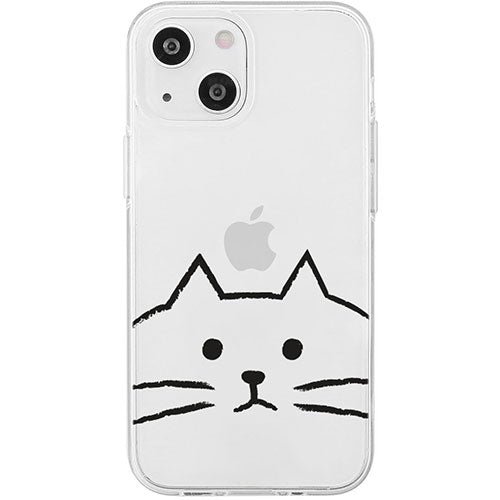 AKAN エイカン ソフトクリアケース for iPhone 15 MYPETネコ AK25616i15