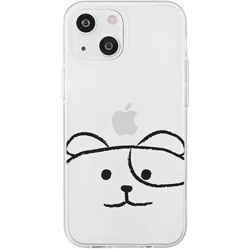 AKAN エイカン ソフトクリアケース for iPhone 15 MYPETイヌ AK25617i15