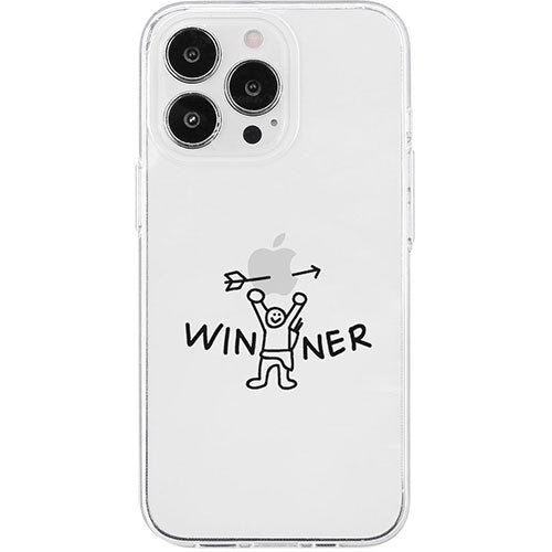 AKAN エイカン ソフトクリアケース for iPhone 15 Pro WINNER AK25634i15PR
