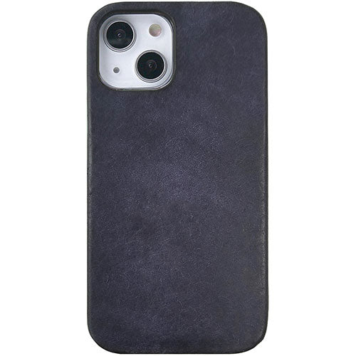 ABBI SIGNATURE MARGOTイタリアンレザー MagSafe対応バックカバー for iPhone 15 ネイビー ABS26157i15