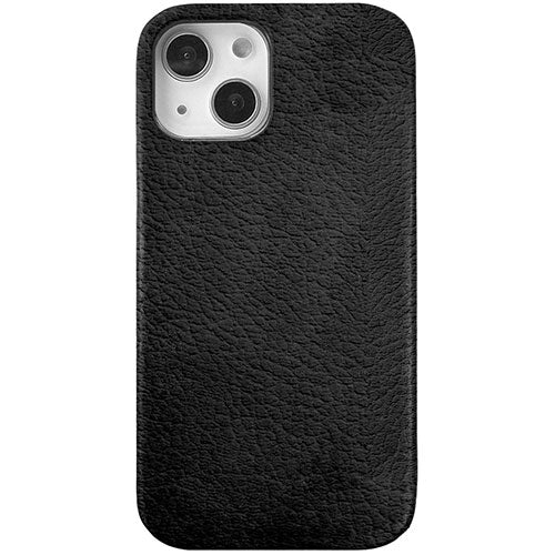 ABBI SIGNATURE VINTAGE イタリアンレザー MagSafe対応バックカバー for iPhone 15 ブラック ABS26164i15