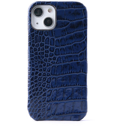 ABBI SIGNATURE LIPARI イタリアンレザー MagSafe対応バックカバー for iPhone 15 ネイビー ABS26172i15