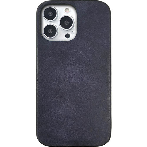 ABBI SIGNATURE MARGOTイタリアンレザー MagSafe対応バックカバー for iPhone 15 Pro ネイビー ABS26179i15PR