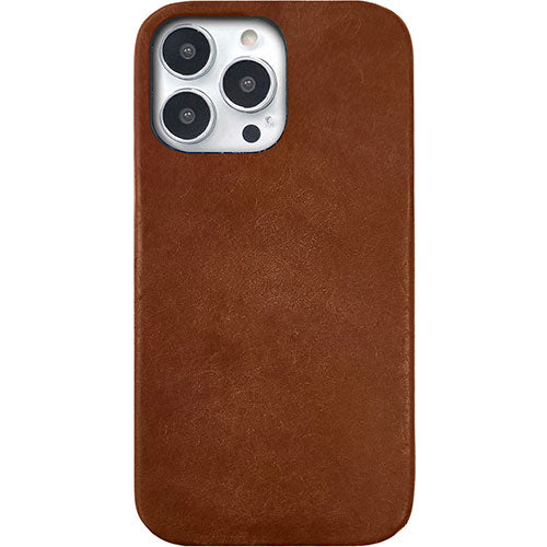 ABBI SIGNATURE MARGOTイタリアンレザー MagSafe対応バックカバー for iPhone 15 Pro ブラウン ABS26180i15PR