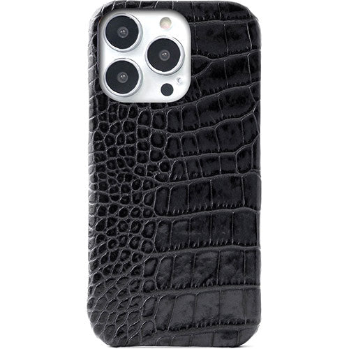 ABBI SIGNATURE LIPARI イタリアンレザー MagSafe対応バックカバー for iPhone 15 Pro ブラック ABS26193i15PR